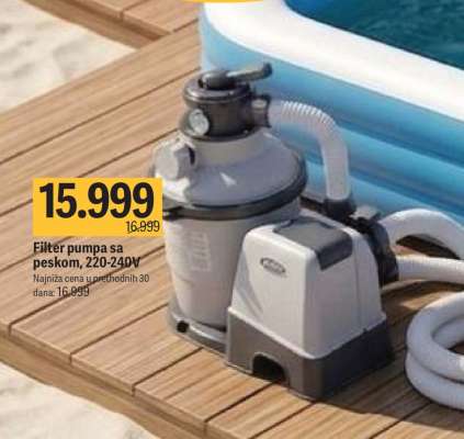 Filter pumpa sa peskom, 220-240V
