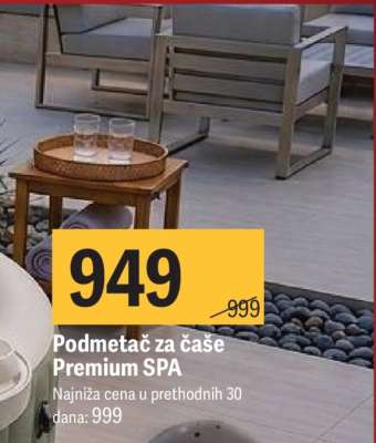 Podmetač za čaše Premium SPA