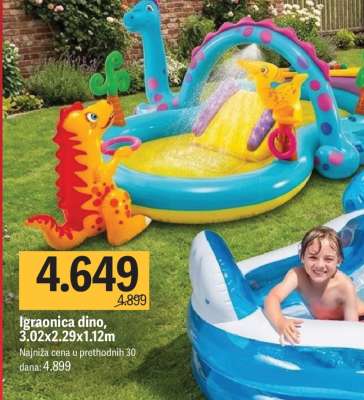 Igraonica dino, 3.02x2.29x1.12m