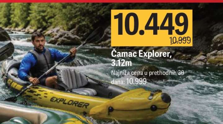 Čamac Explorer, 3.12m