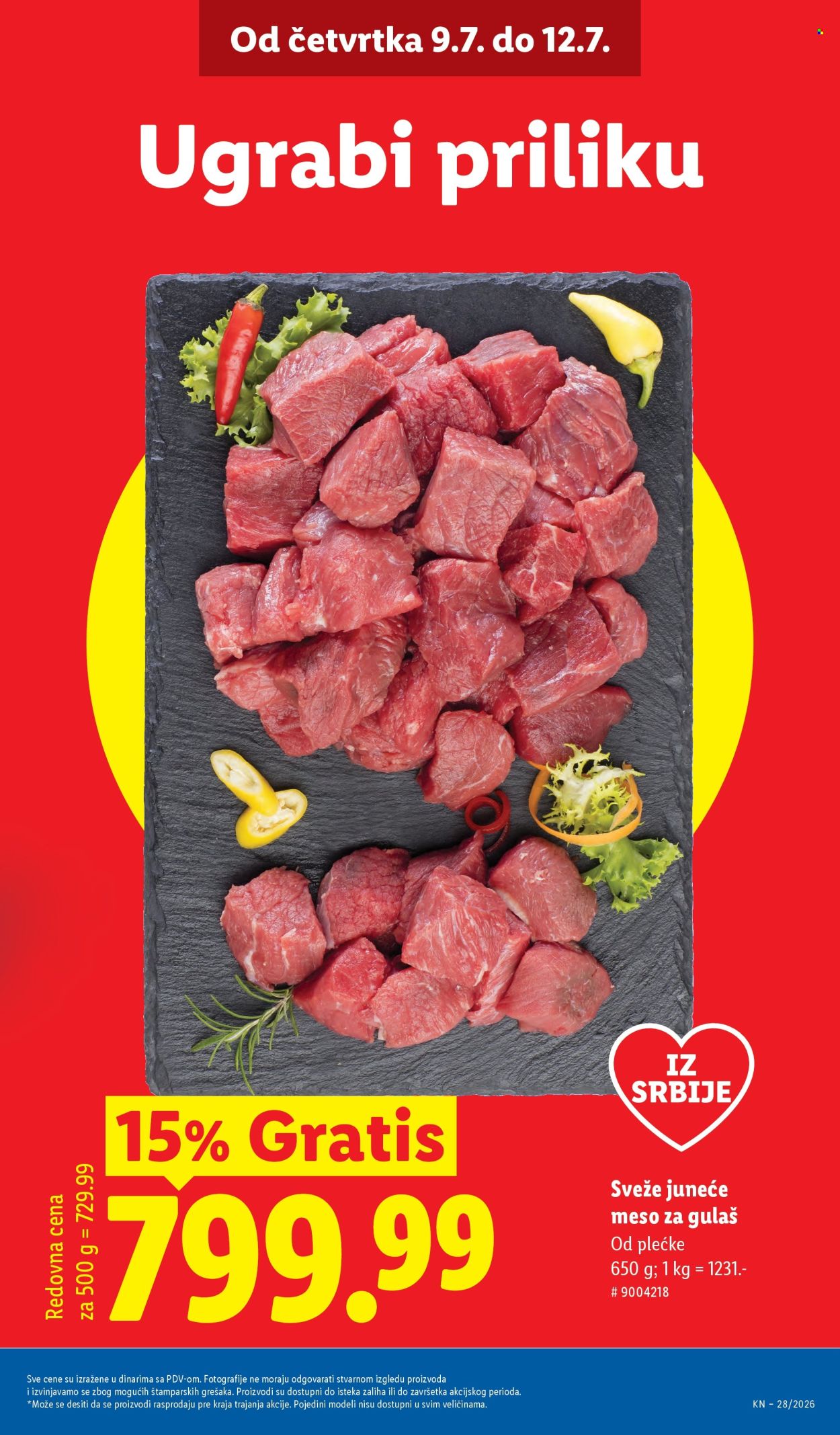 Lidl katalog - 09.07.2026 - 15.07.2026. Stranica 3
