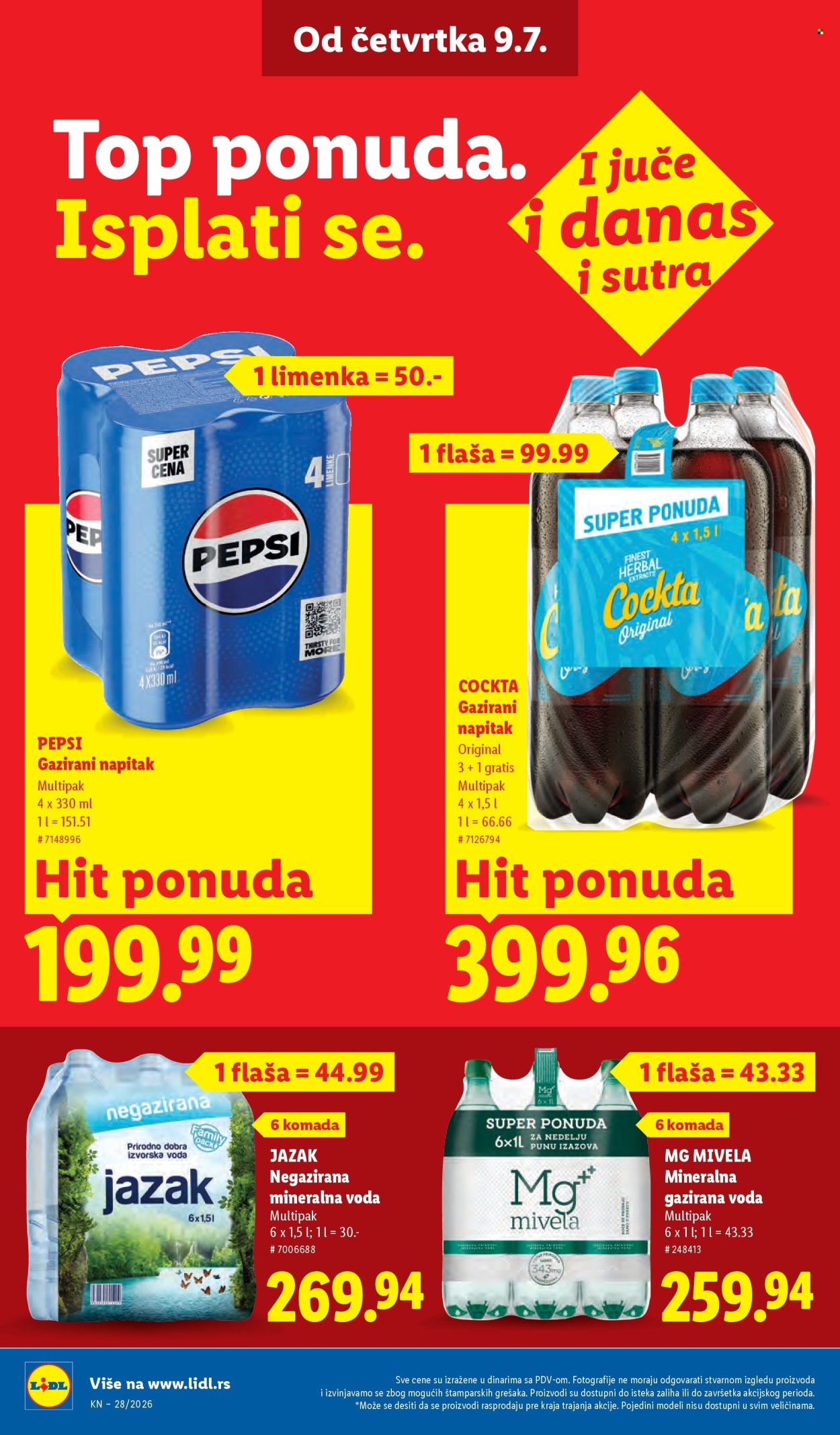 Lidl katalog - 09.07.2026 - 15.07.2026. Stranica 32