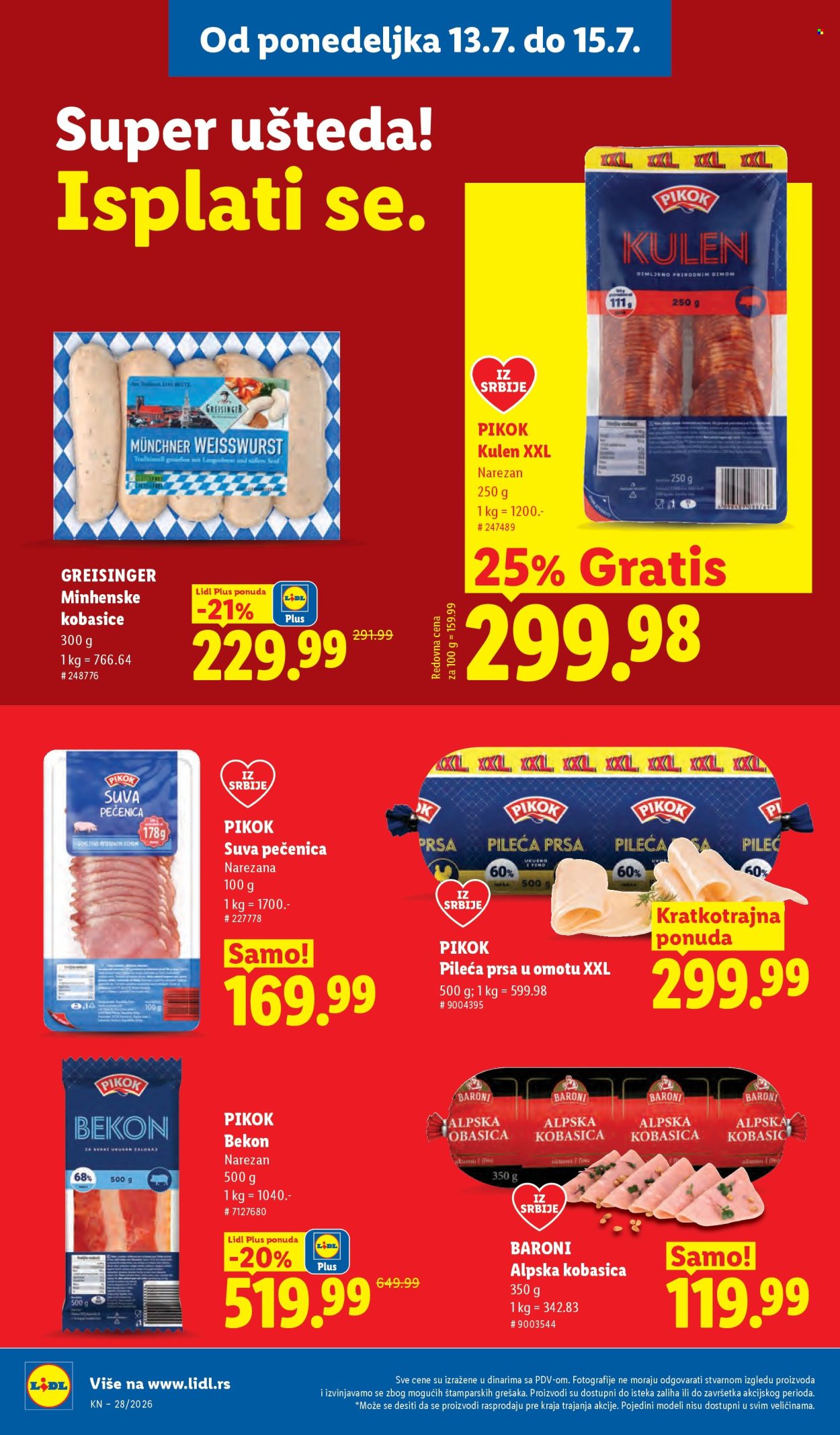 Lidl katalog - 09.07.2026 - 15.07.2026. Stranica 88