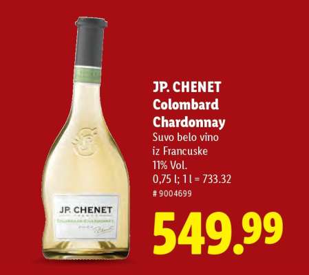 JP. CHENET Colombard Chardonnay