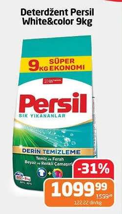 Deterdžent Persil White & Color 9kg
