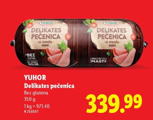 Yuhor Delikates pečenica