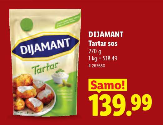 Dijamant Tartar sos