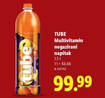 Tube Multivitamin negazirani napitak