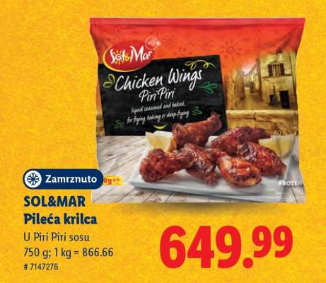 Sol&Mar Pileća krilca