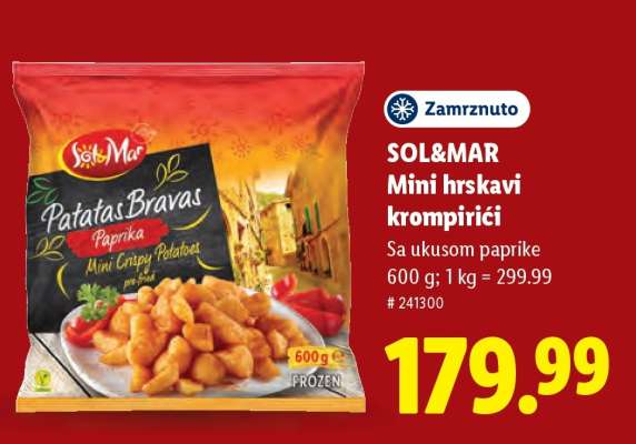 Sol&Mar Mini hrskavi krompirići
