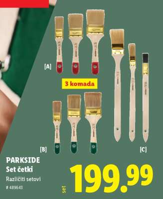 PARKSIDE Set četki