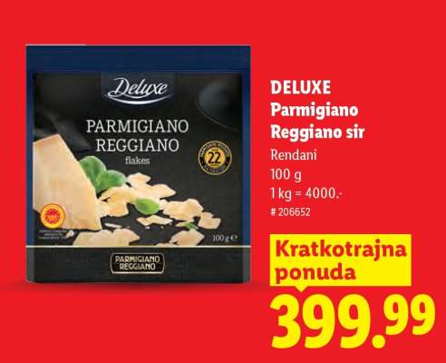 Deluxe Parmigiano Reggiano sir