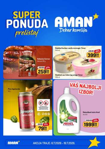 Aman katalog - 06.07.2026 - 19.07.2026.