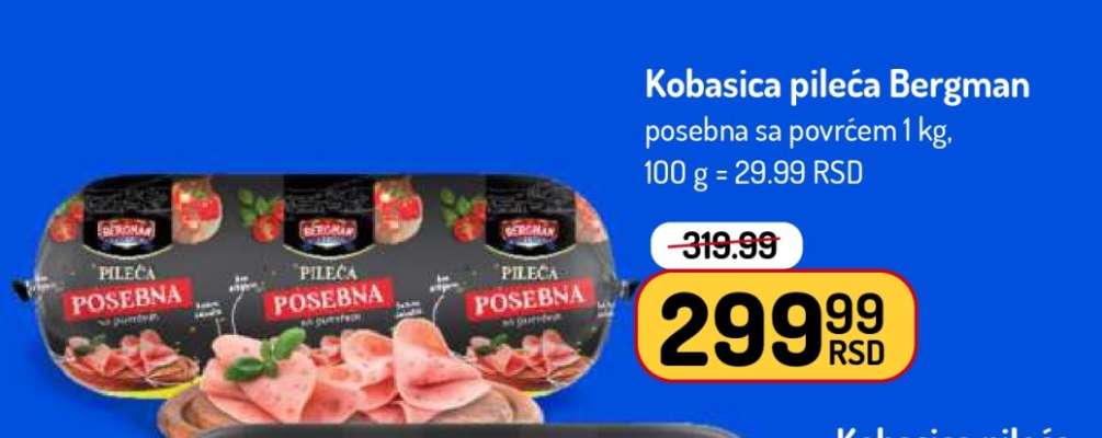Kobasica pileća Bergman