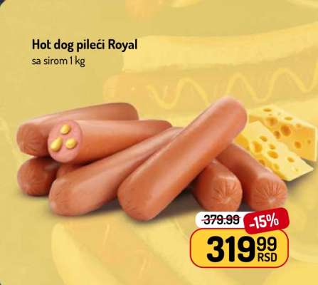 Hot dog pileći Royal