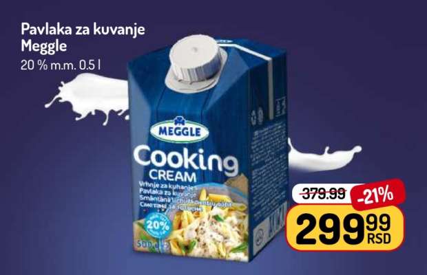 PAVLAKA ZA KUVANJE Meggle