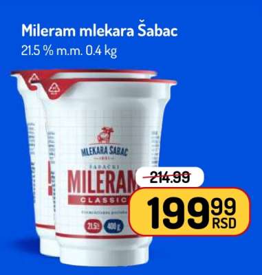 Mileram mlekara Šabac