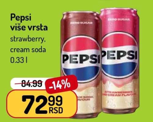Pepsi više vrsta