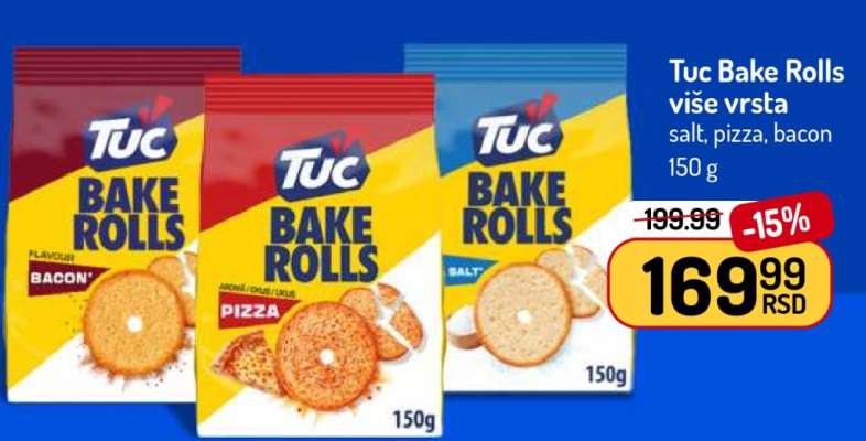 Tuc Bake Rolls
