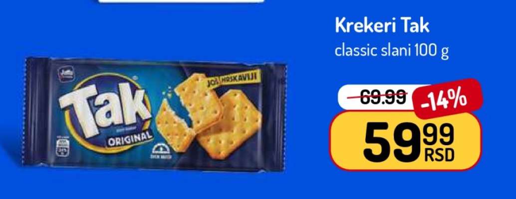 Krekeri Tak