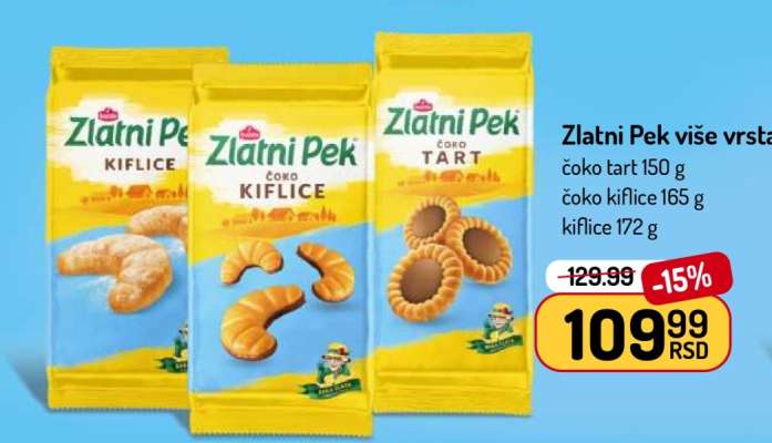 Zlatni Pek više vrsta