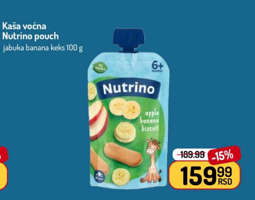 Kaša voćna Nutrino pouch