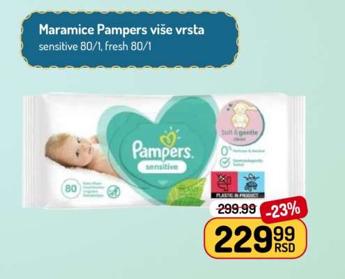 Maramice Pampers više vrsta