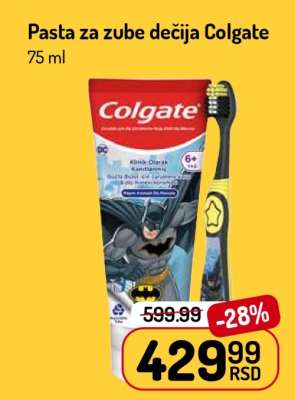 Pasta za zube dečija Colgate