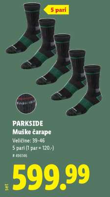 Parkside Muške čarape