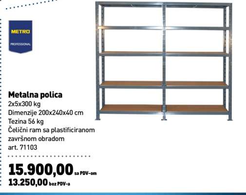 Metalna polica