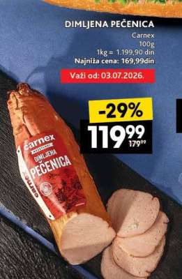 DIMLJENA PEČENICA