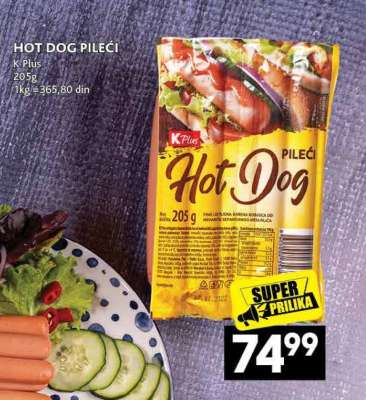 HOT DOG PILEĆI