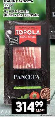 Slanina Pančeta
