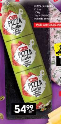 PIZZA ŠUNKA