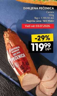 DIMLJENA PEČENICA