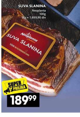 SUVA SLANINA