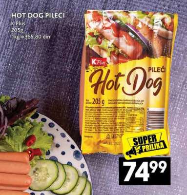 HOT DOG PILEĆI
