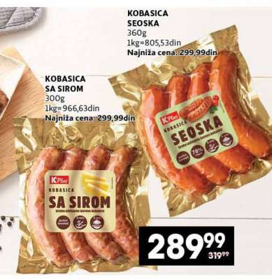 K Plus KOBASICA SA SIROM