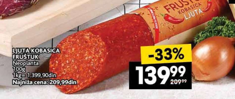 LJUTA KOBASICA FRUŠTUK