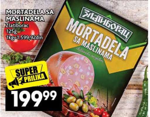 MORTADELA SA MASLINAMA