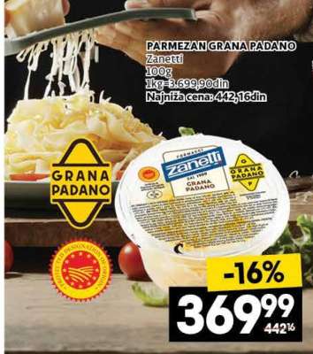 PARMEZAN GRANA PADANO