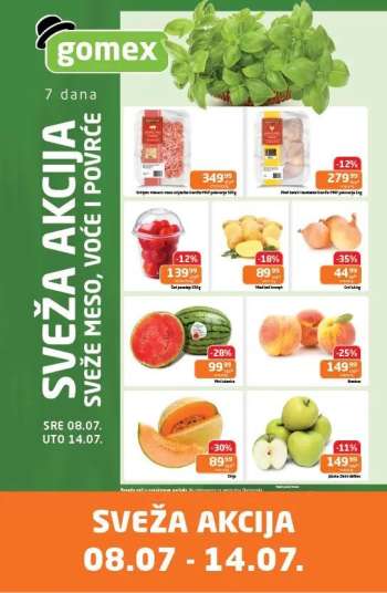 Gomex katalog - 08.07.2026 - 14.07.2026.