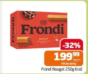 Frondi Nougat 250g Kraš