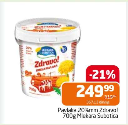 Pavlaka 20%mm Zdravo!