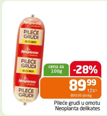 Pileće grudi u omotu Neoplanta delikates