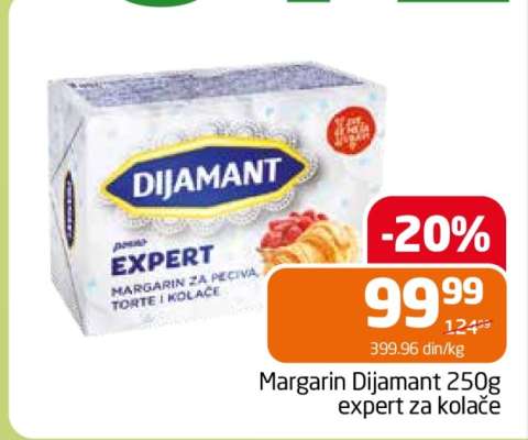 Margarin Dijamant 250g expert za kolače