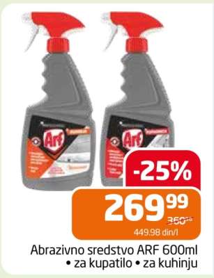 Abrazivno sredstvo ARF 600ml