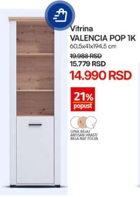 Vitrina VALENCIA POP 1K