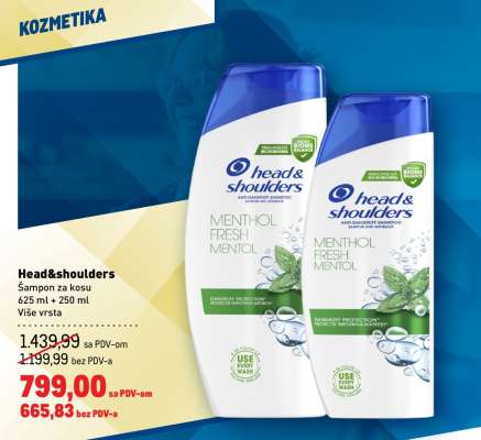 HEAD & SHOULDERS
