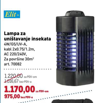 Lampa za uništavanje insekata